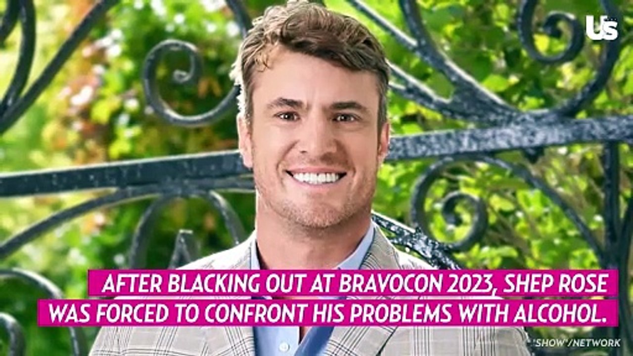 Shep Rose Addresses Alcohol Problem After BravoCon Blackout