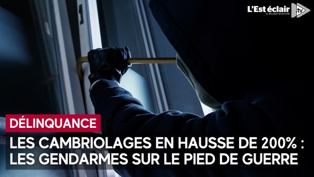 Les cambriolages en hausse de 200 % dans l'Aube, les gendarmes sur le pied de guerre