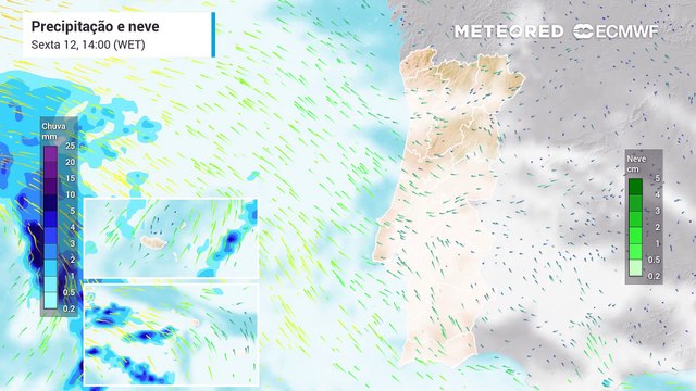 Este fim de semana prevê-se repleto de chuva e nebulosidade em Portugal, saiba em que regiões