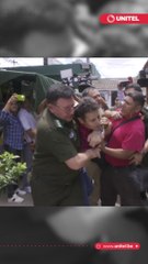 El capitán de la Policía, Edmand Lara, actualmente suspendido, presentó en Sucre su proyecto político de cara a las elecciones de 2025 y no descartó convertirse en candidato a la Presidencia.