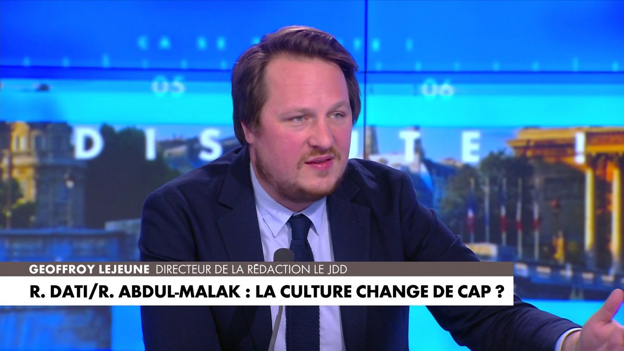 Geoffroy Lejeune : «Rachida Dati ne voudra pas plaire aux mêmes gens»