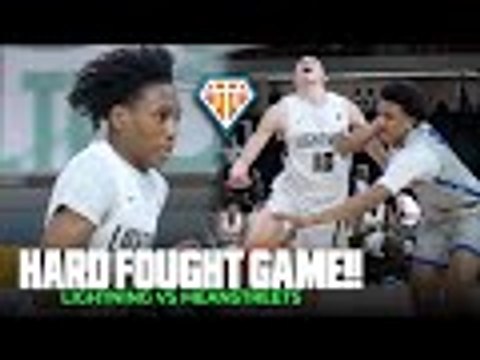 HARD FOUGHT GAME GOES DOWN TO THE WIRE!! Meanstreets v New Heights Lightning at EYBL Orlando