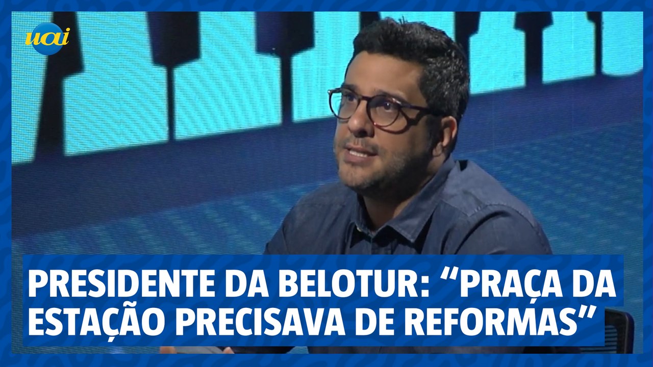 Carnaval de BH: "Praça da Estação precisava de reformas", diz presidente da Belotur