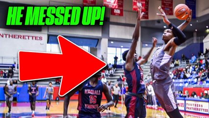 Caleb Love NASTY Dunk In High School