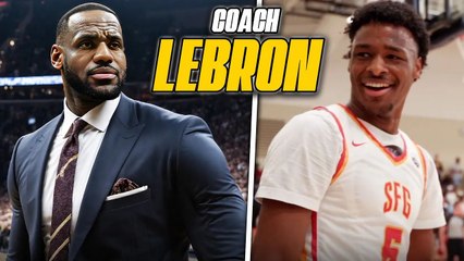 Bronny James GOES CRAZY In Front of COACH LeBron!!