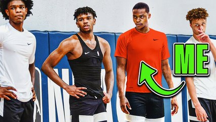 TikTok Star Sneaks Into NBA Tryout.. And Kills It!!