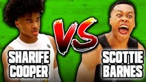 Sharife Cooper & Scottie Barnes GET HEATED In Crazy High School Battle!! Extended Highlights