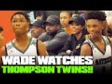 Dwyane Wade Watches THOMPSON TWINS When They Were FRESHMAN!! | Future Lottery Picks