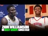Zion Williamson Is In BEST SHAPE Since He Was Doing THIS Back in High School!!