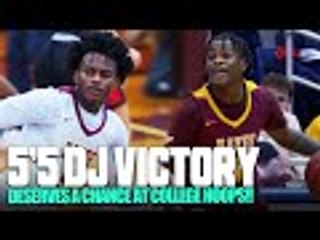 5&apos;5 DJ Victory DESERVES A CHANCE at College Basketball!! Under The Radar Point Guard from the Bronx