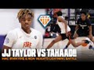 JJ Taylor vs Tahaad Pettiford GOEST DOWN TO THE WIRE!! | Mac Irvin Fire vs New Heights Lightning