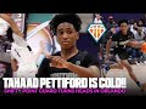 2024 Tahaad Pettiford Was TURNING HEADS At EYBL Orlando!! | SHIFTY Point Guard is TOO COLD