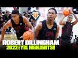 ROB DILLINGHAM GIVES OUT BUCKETS FOR FUN!! | 2022 Nike EYBL Highlights with Team CP3