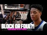 Was THIS a Block or a Foul?! | Team Durant vs Albany City Rocks at EYBL Orlando
