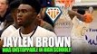 JAYLEN BROWN WAS UNSTOPPABLE IN HIGH SCHOOL!! | Dominating Performance at City of Palms