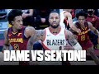 Damian Lillard & Collin Sexton BATTLE IN 4K During the Pandemic!! | Cavaliers vs Trail Blazers 2021
