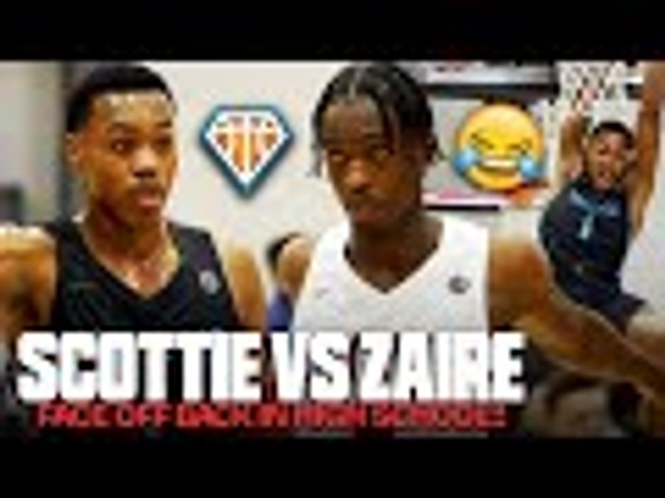SCOTTIE BARNES vs ZAIRE WADE IN HIGH SCHOOL!! NBA Rookie of the Year vs Son of NBA Legend