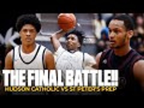 THE FINAL BATTLE!! Hudson Catholic v St Peter's Prep | New Jersey's BEST Fight To Survive in Playoff