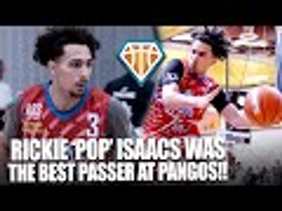 RICKIE ‘POP' ISAACS WAS A PASSING MAGICIAN AT PANGOS!! | #1 PG in Las Vegas Is CRAFTY With It