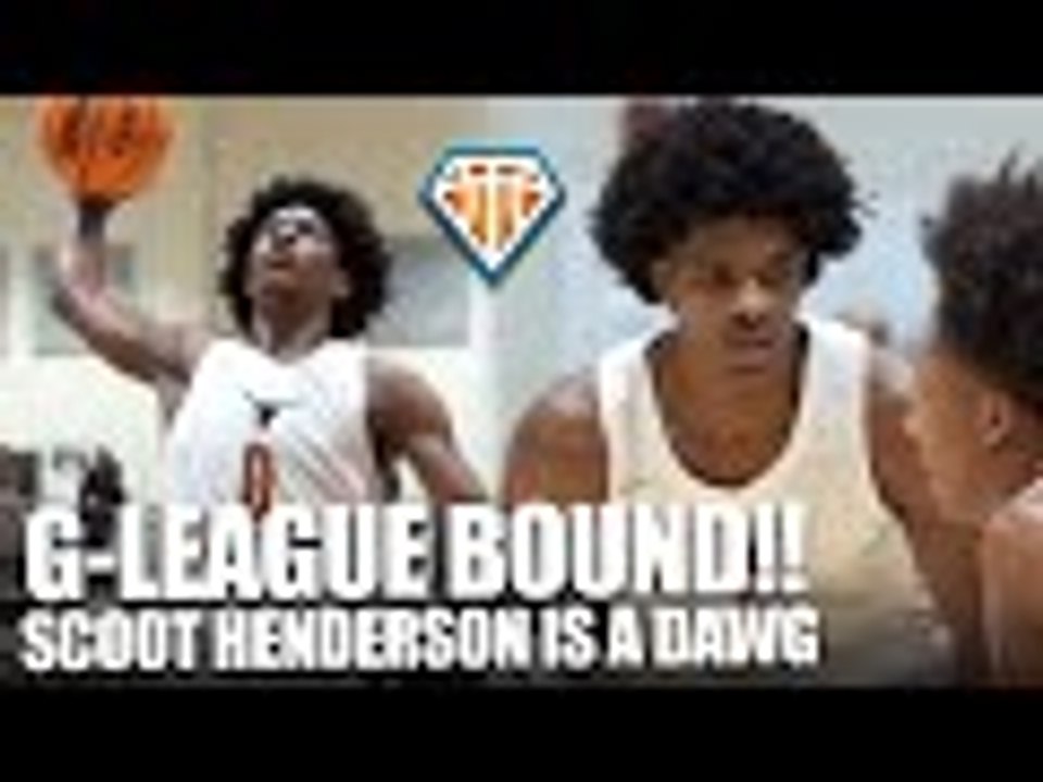GLEAGUE BOUND Scoot Henderson is a DAWG ON THE HARDWOOD!! | High School Highlights