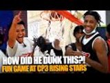 I can't believe he actually DUNKED this!! | Jamier Jones v Braydnen Burries at CP3 Rising Stars Camp