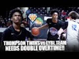 CRAZY Underrated Team vs EYBL Powerhouse Needs Double OT!! | Thompson Twins Lead Florida Pro in KY