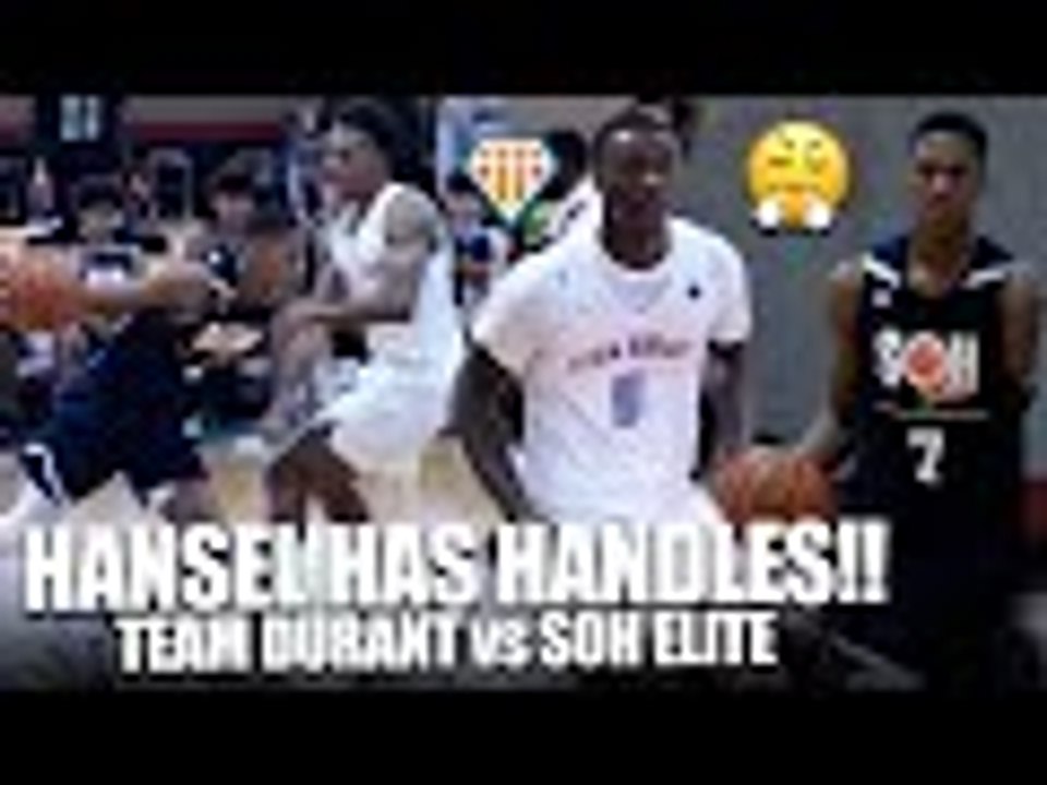 One Armed Hooper vs TEAM DURANT!! Hansel Enmanuel Elite Matchup w/ Dariq Whitehead SHOWS OFF HANDLE
