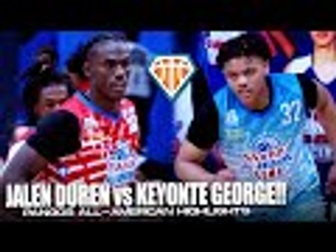 JALEN DUREN vs KEYONTE GEORGE!! | Opening Night at Pangos All-American Had The STARS OUT