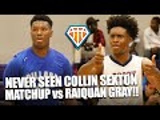 NEVER SEEN Collin Sexton vs RaiQuan Gray Matchup!! | Pebblebrook & Dillard BATTLE in Montverde