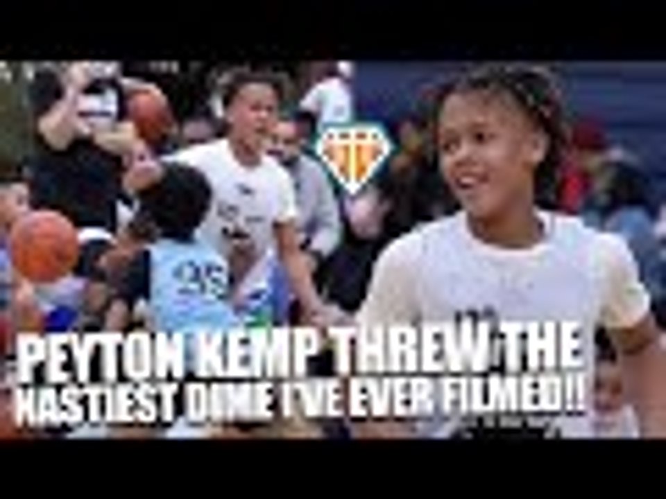 7th Grader Peyton Kemp THREW THE NASTIEST DIME I've Ever Filmed at NEOYE!! #1 Point Guard in 2026?!