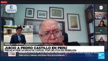 Informe desde Lima: Fiscalía peruana pide 34 años de cárcel para el expresidente Pedro Castillo