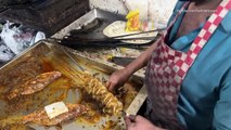 Bengali Masala Grilled Fish & Fried Fish - Spicy Tawa Fish Fry at Biggest Seafood Street Karachi