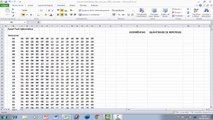 Como Fazer Um Gráfico No Excel De Ocorrências Dos Números Repetidos Da Lotofácil