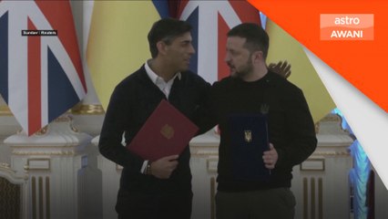 UK meterai perjanjian keselamatan baharu dengan Ukraine