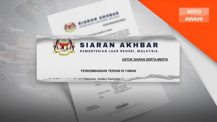 Rakyat Malaysia selamat, jauh dari kawasan konflik