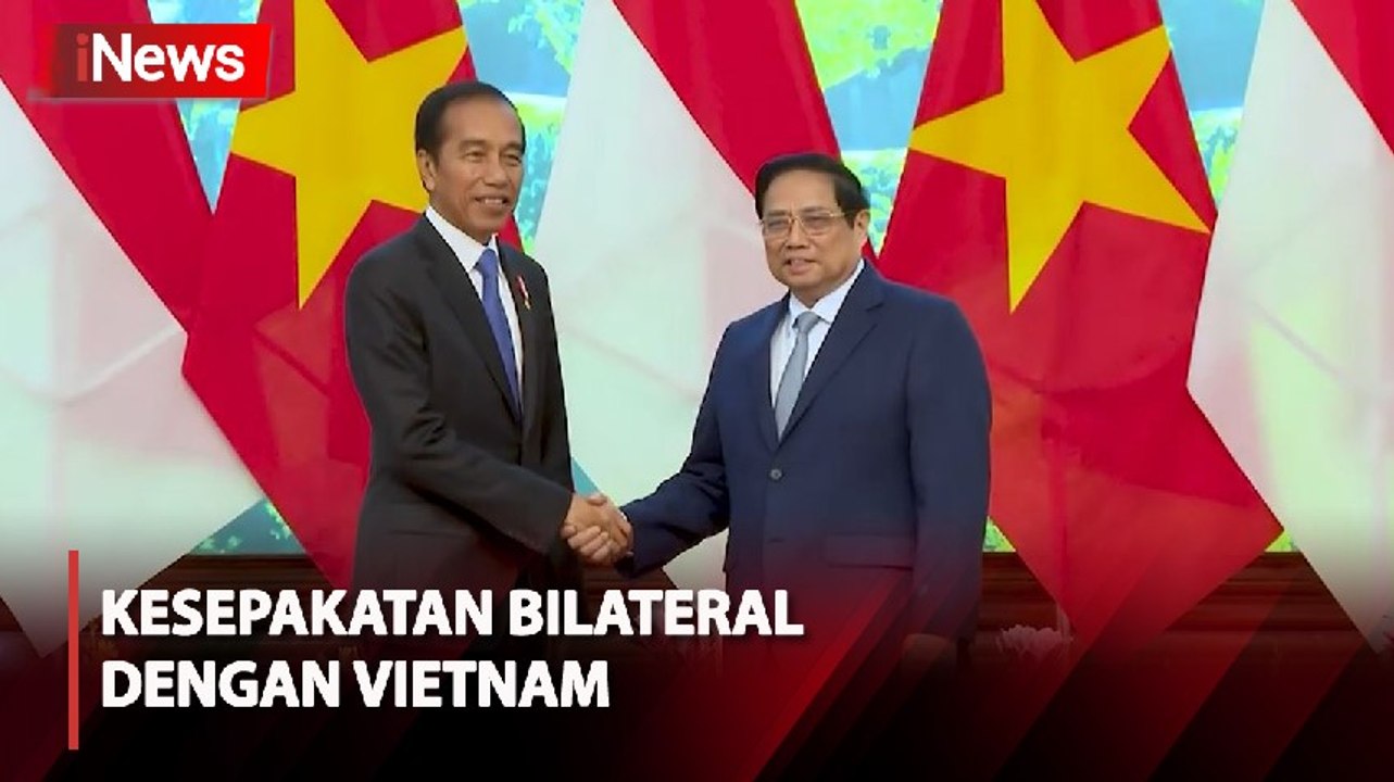 Kesepakatan Bilateral Jokowi dan Presiden Vietnam, Investasi Ekosistem Mobil Listrik hingga Ekspor Ikan