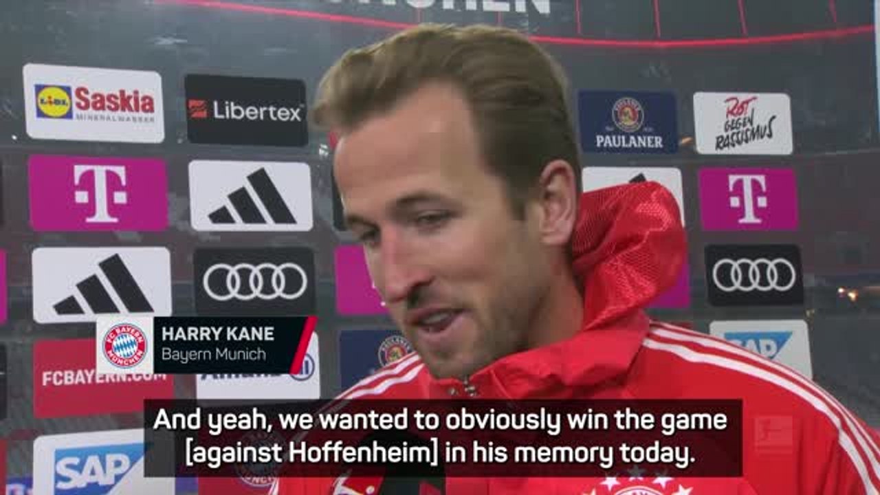 Kane and Musiala pay tribute to Franz Beckenbauer