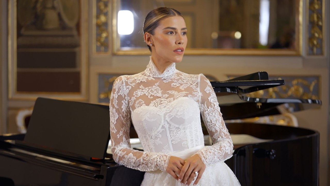 Michelles Salas y su vestido de novia Dolce & Gabbana convertido en un sueño