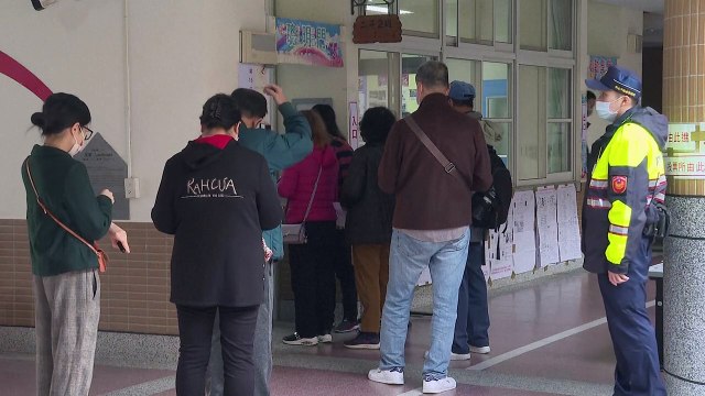 Começa a votação em Taiwan para eleger um novo presidente