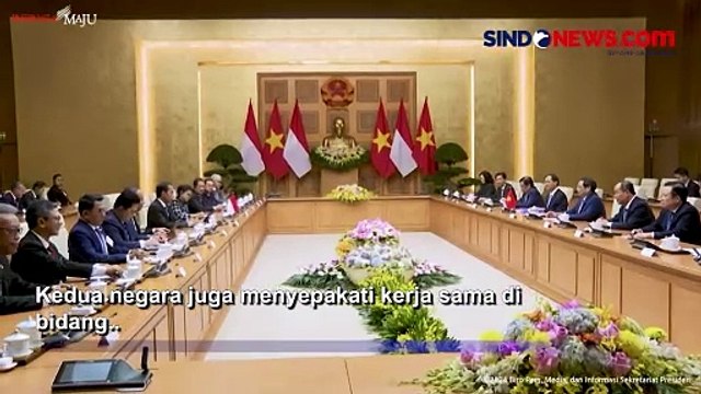 Hasil Pertemuan Bilateral Jokowi dan Presiden Vietnam, Sepakati Investasi Ekosistem Mobil Listrik hingga Ekspor Ikan