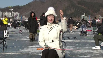 [날씨] "추위야 반갑다!"...주말 산천어 '인산인해' / YTN