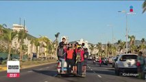 Se paraliza el transporte público en Acapulco por miedo a los criminales