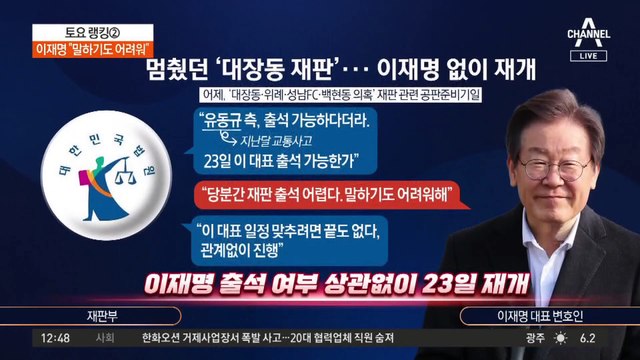 이재명 “말하기도 어려워”…담당 부장판사 2명 사직