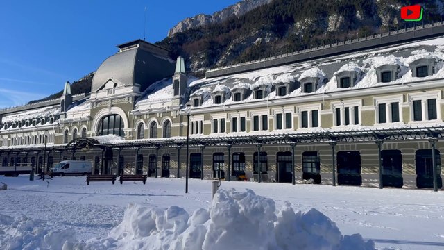 Canfranc Estacion | Cuando la nieve es un lujo | España Bretaña Tele