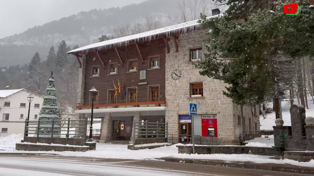 Canfranc Estación | La nieve del invierno | España Bretaña Tele