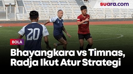 Radja Nainggolan Ikut Atur Strategi, Bhayangkara FC Bungkam Timnas Indonesia U-20