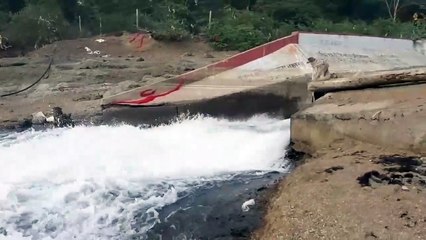 Download Video: Narmada water reaches hungry mother, emptying Ramghat