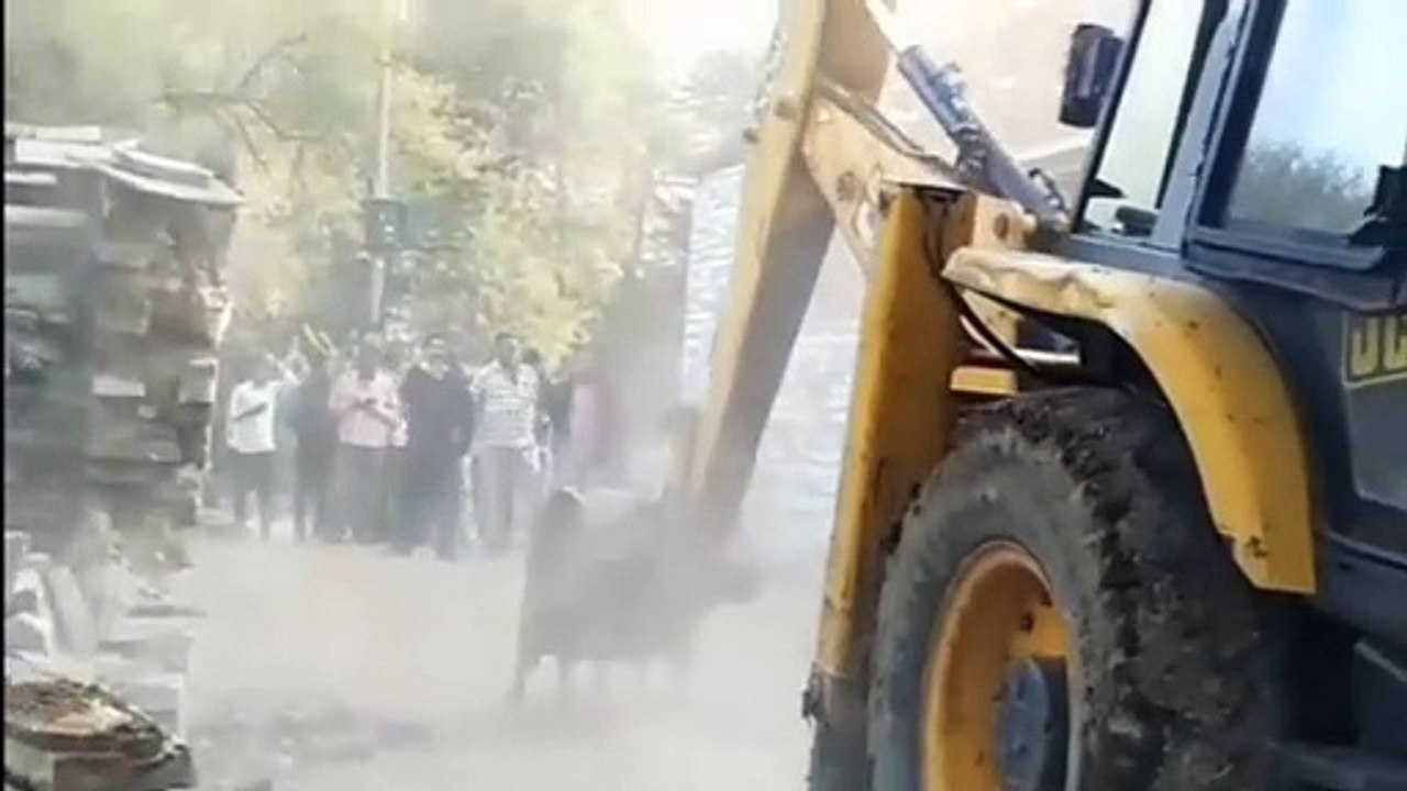 Encroachment removed from playground