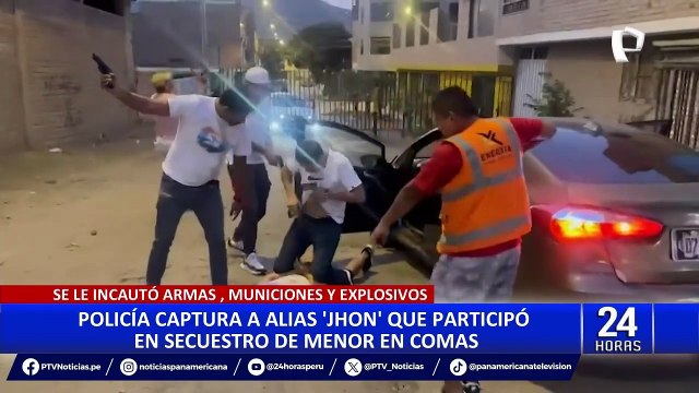 Capturan a uno de los implicados en secuestro de una menor en la puerta de su casa en Comas