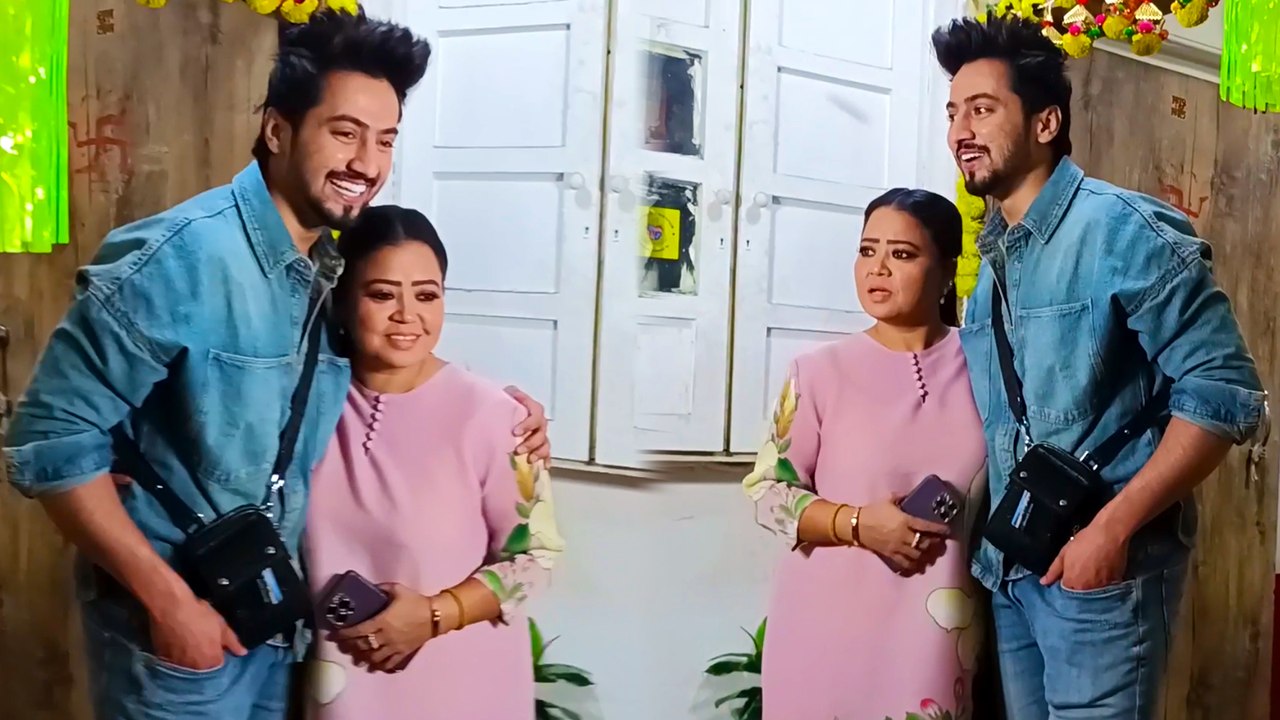 Tik Tok Fame Mr. Faisu & Comedy Queen Bharti Singh's Fun Interaction With Paps